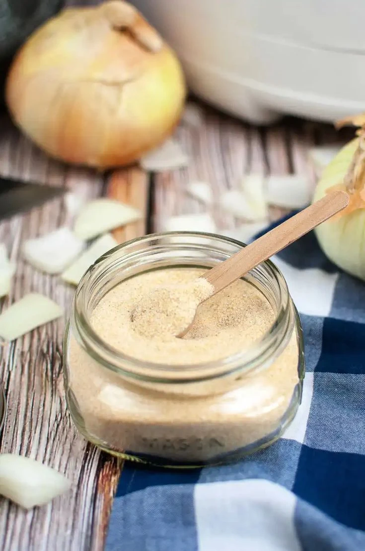 Dried onion